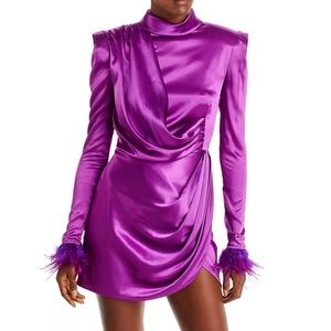 Bronx and Banco purple mini dress